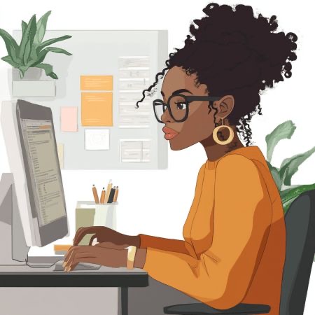 Photo de profil de Faty Diarra en couleur